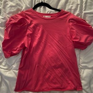 Zara pink top